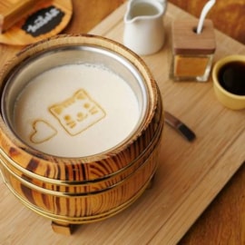 木桶豆腐花 Tofu Pudding in wooden bucket